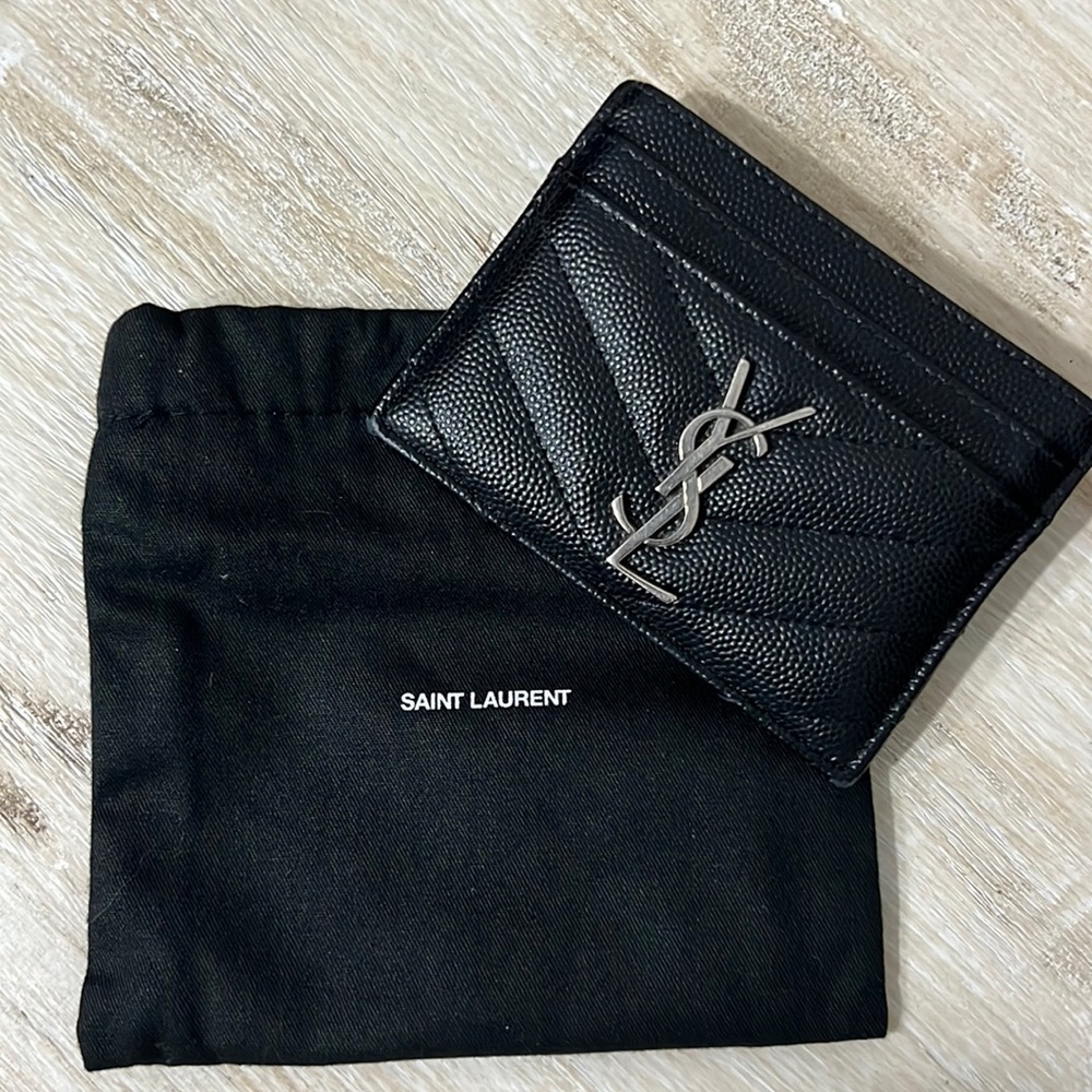 Saint Laurent Cassandre Card Holder
